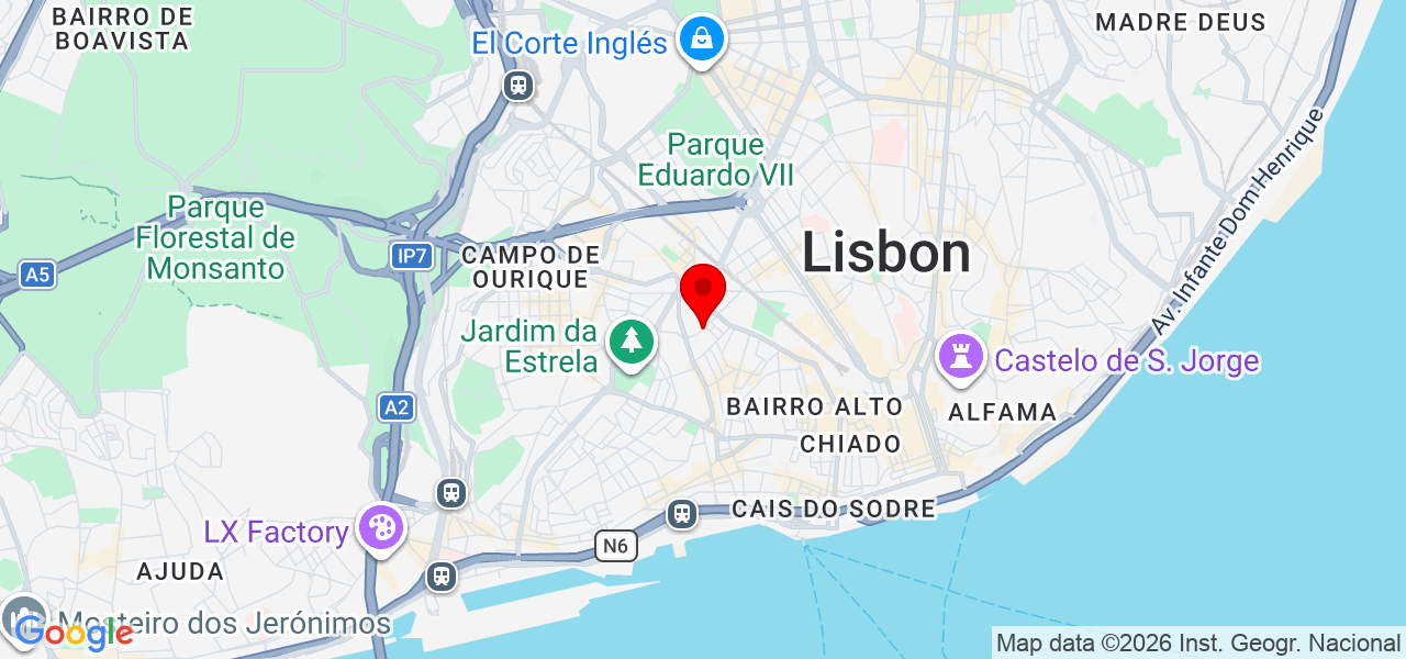 WT Montagens e fretes - Lisboa - Lisboa - Mapa