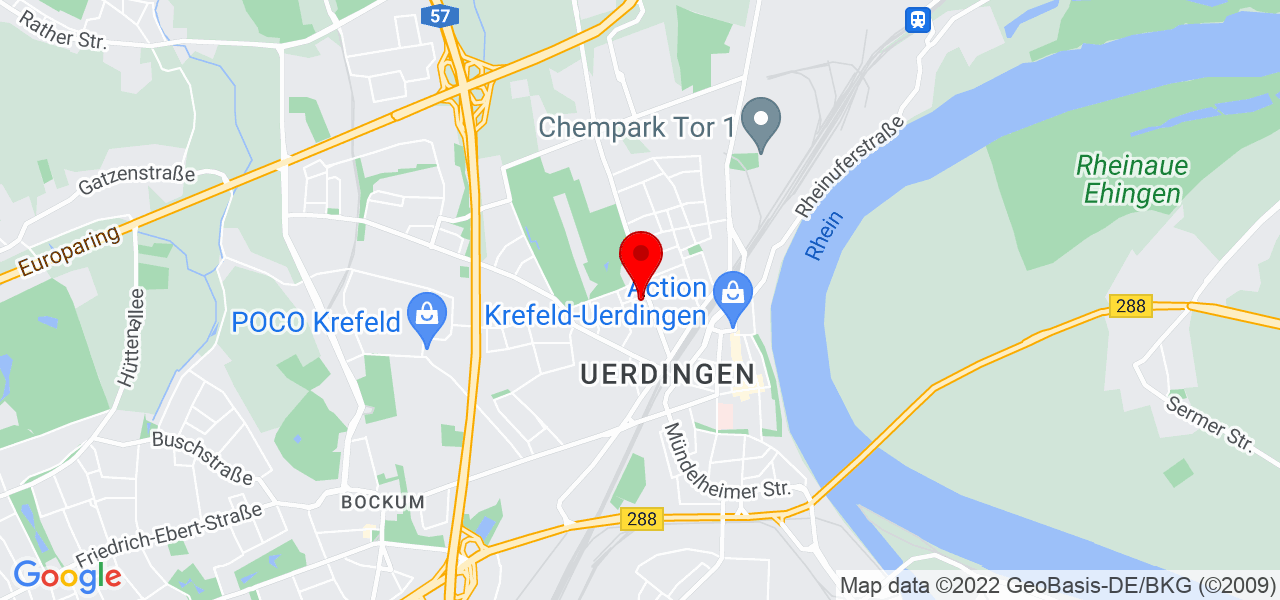 MP Handwerkerzentrum - Nordrhein-Westfalen - Krefeld - Karte