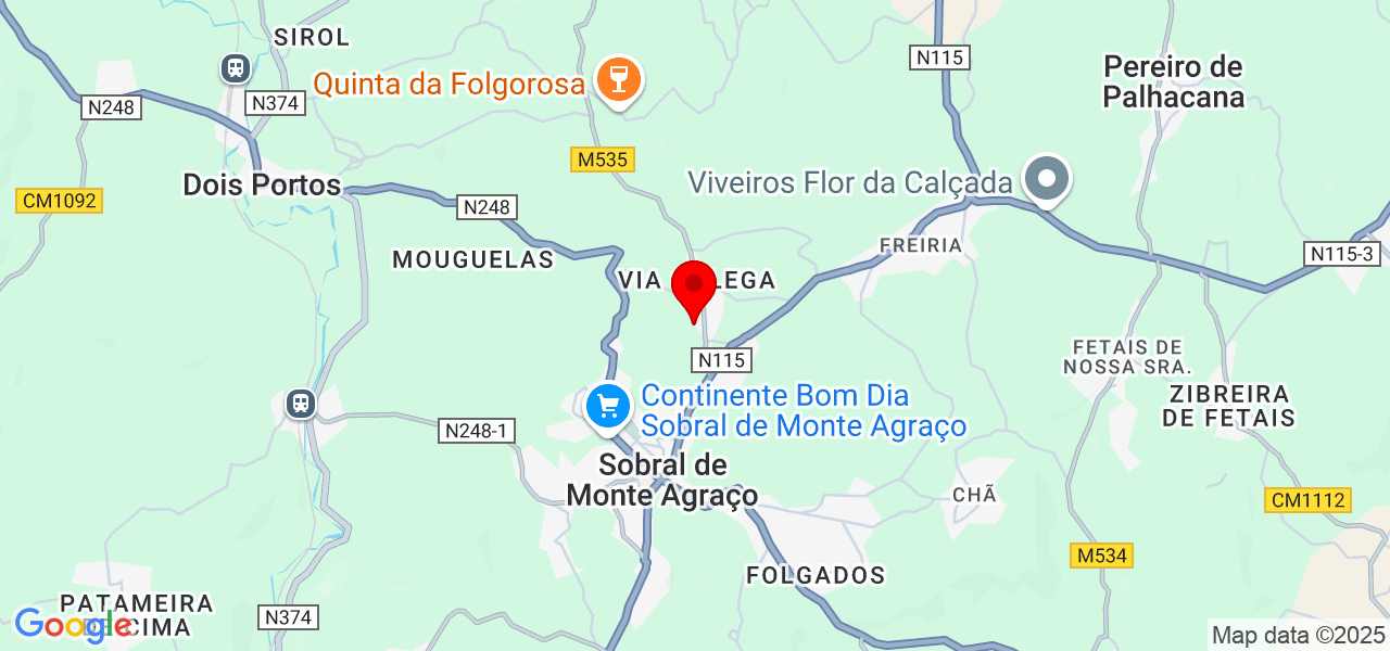 EDS CONSTRUTORA - Lisboa - Sobral de Monte Agraço - Map