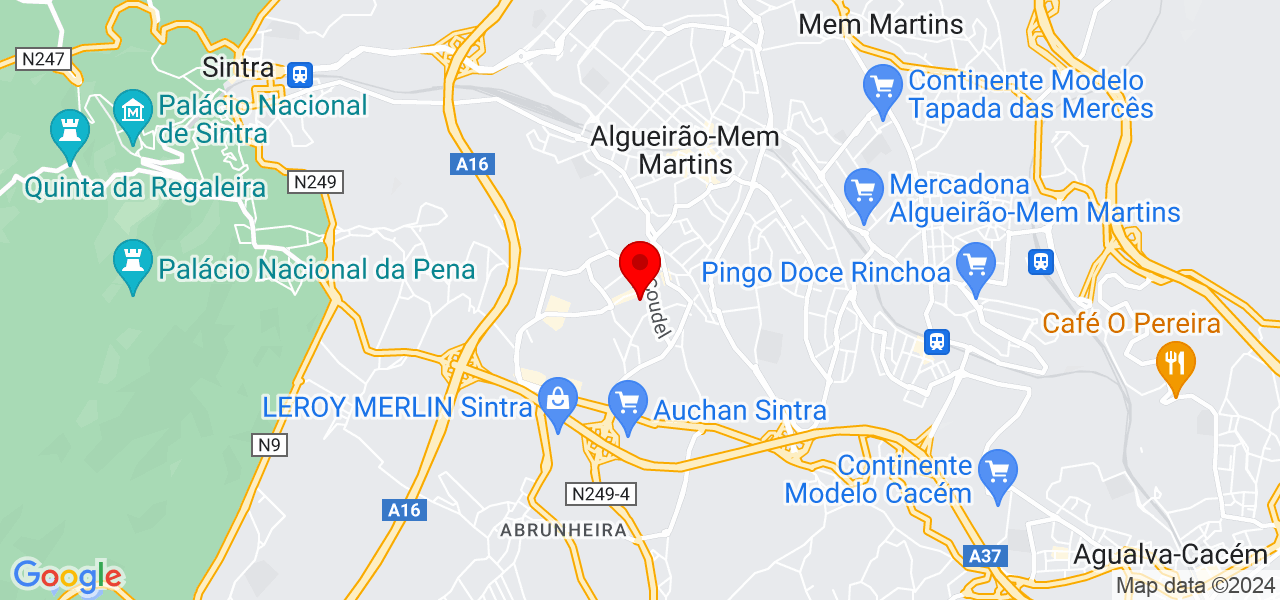 CaixiRamos - Lisboa - Sintra - Mapa
