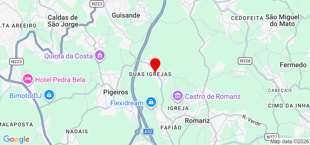 Filipa Silva | Limpezas Domésticas - Aveiro - Santa Maria da Feira - Map