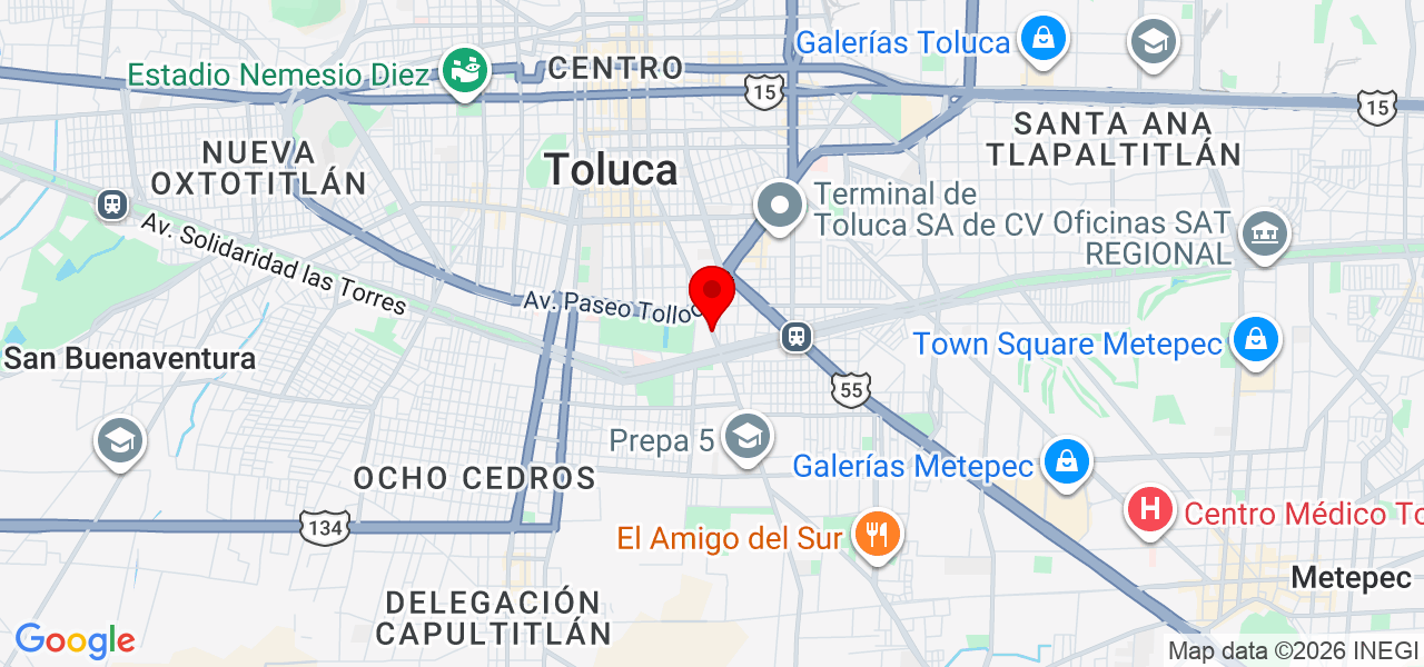 Electrónica Digital MX - México - Toluca - Mapa