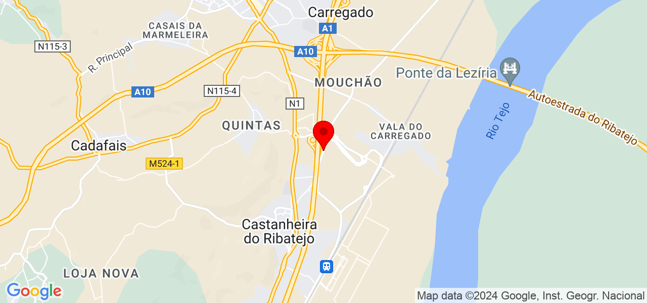 Tamyris Lima - Lisboa - Vila Franca de Xira - Mapa