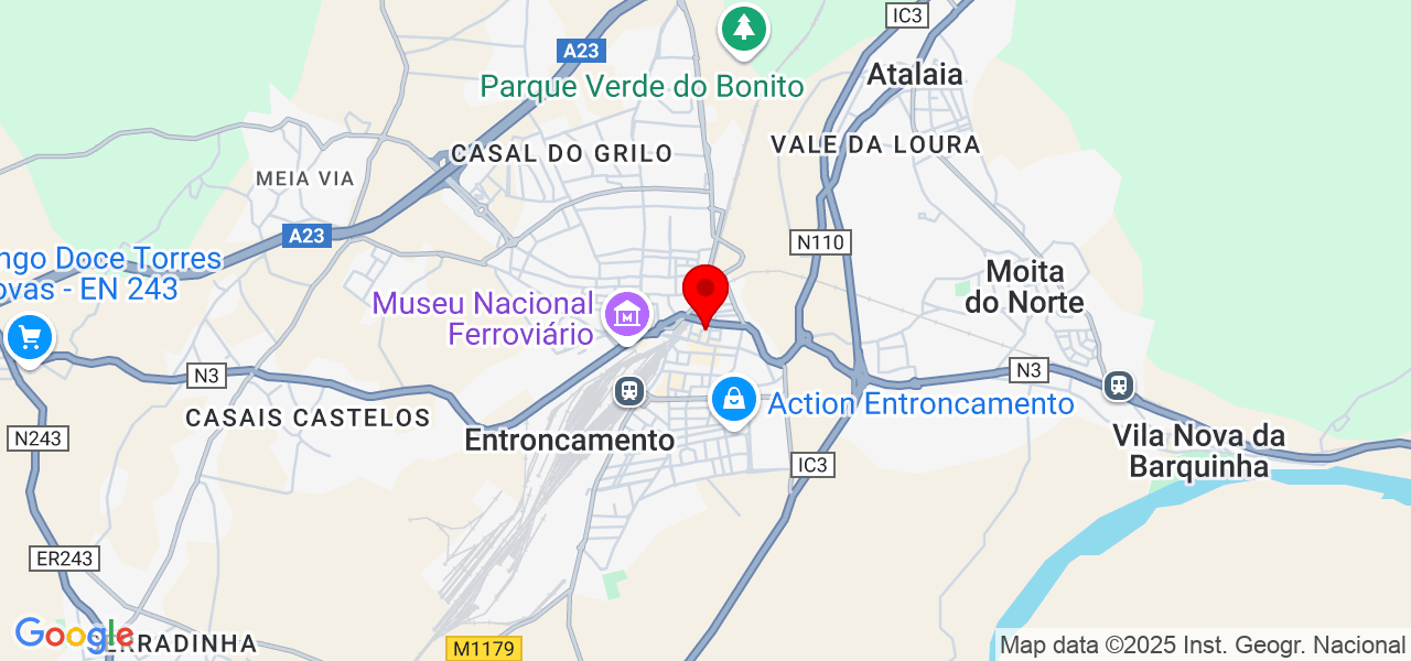 Assist&ecirc;ncia t&eacute;cnica 24 - Santarém - Entroncamento - Map