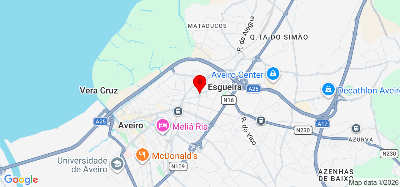Mek Santos - Aveiro - Aveiro - Mapa