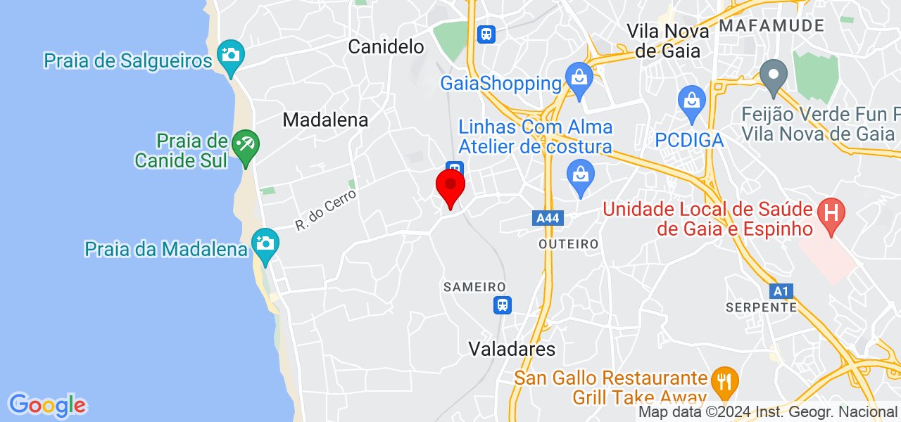 Maria - Porto - Vila Nova de Gaia - Carte
