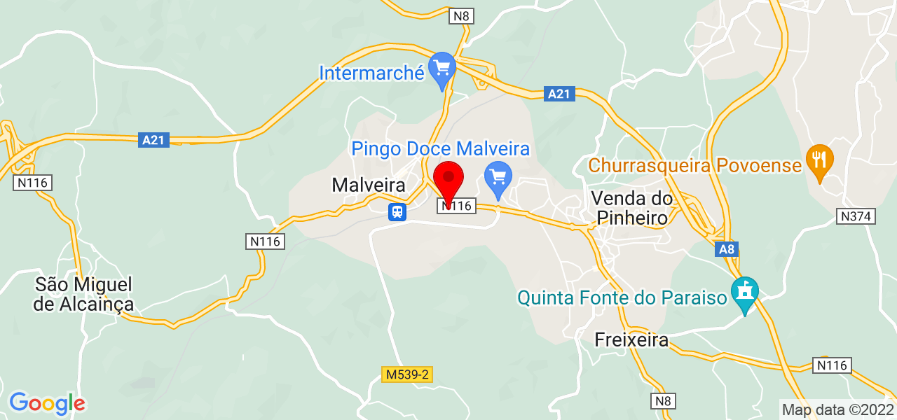 Bohdan lupulyak - Lisboa - Mafra - Mapa