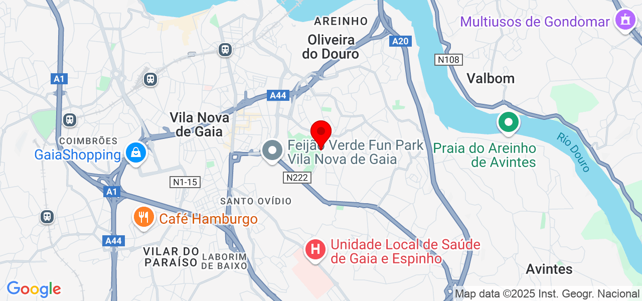 Estúdio Letras - Porto - Vila Nova de Gaia - Map