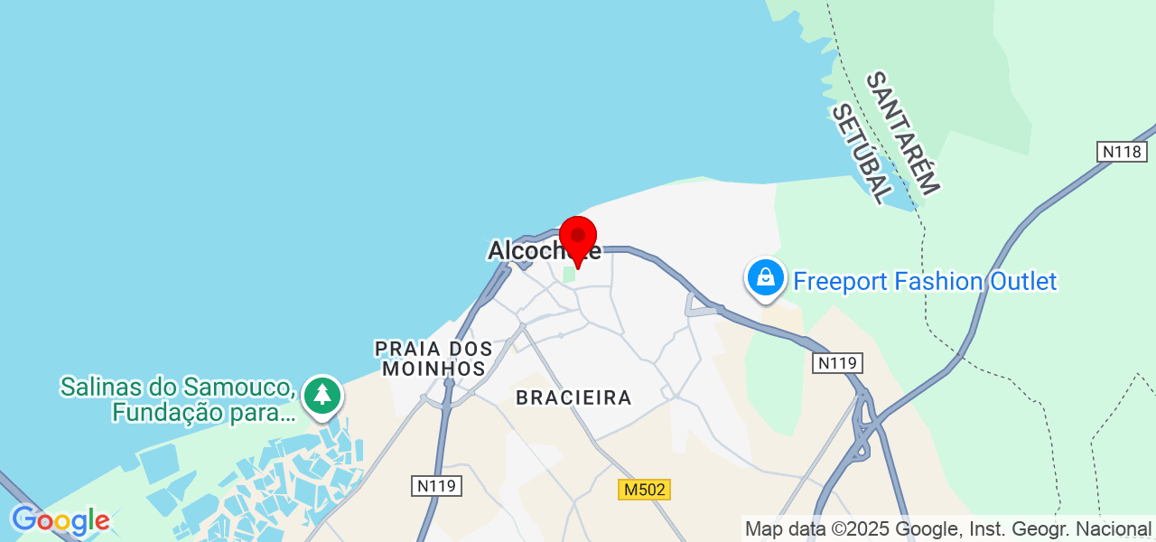 Rosana Barrinha - Setúbal - Alcochete - Map