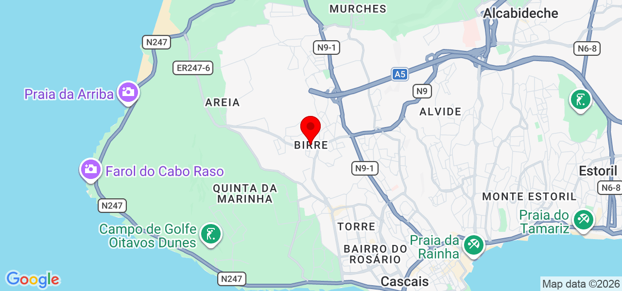 Wiles Marques - Lisboa - Cascais - Mapa