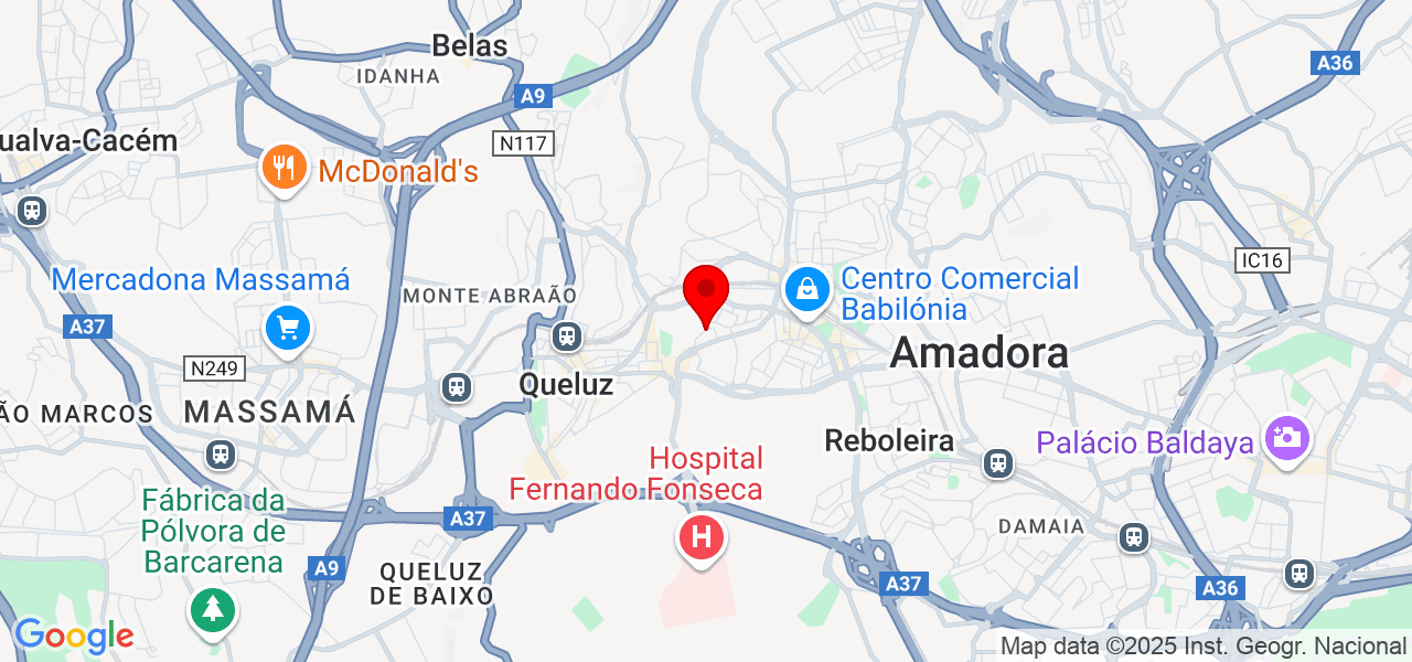 Lumipal - Lisboa - Amadora - Mapa