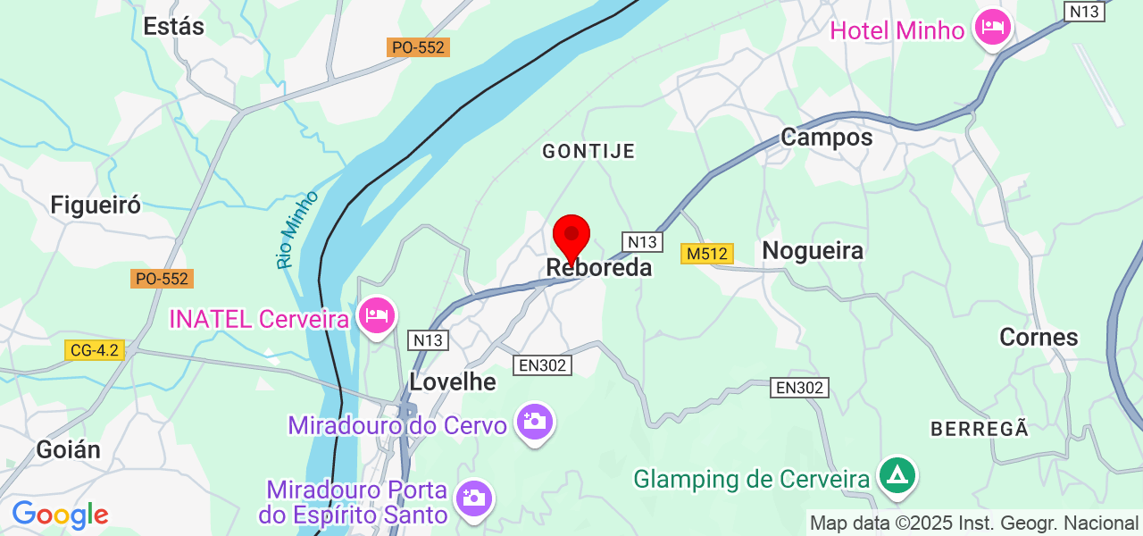 Daniel Dagnoni - Viana do Castelo - Vila Nova de Cerveira - Karte