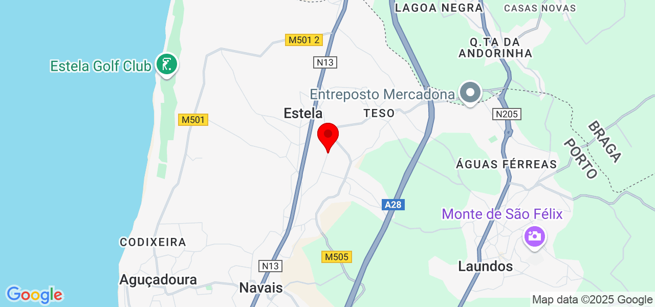 J2CO Construções Lda. - Porto - Póvoa de Varzim - Karte