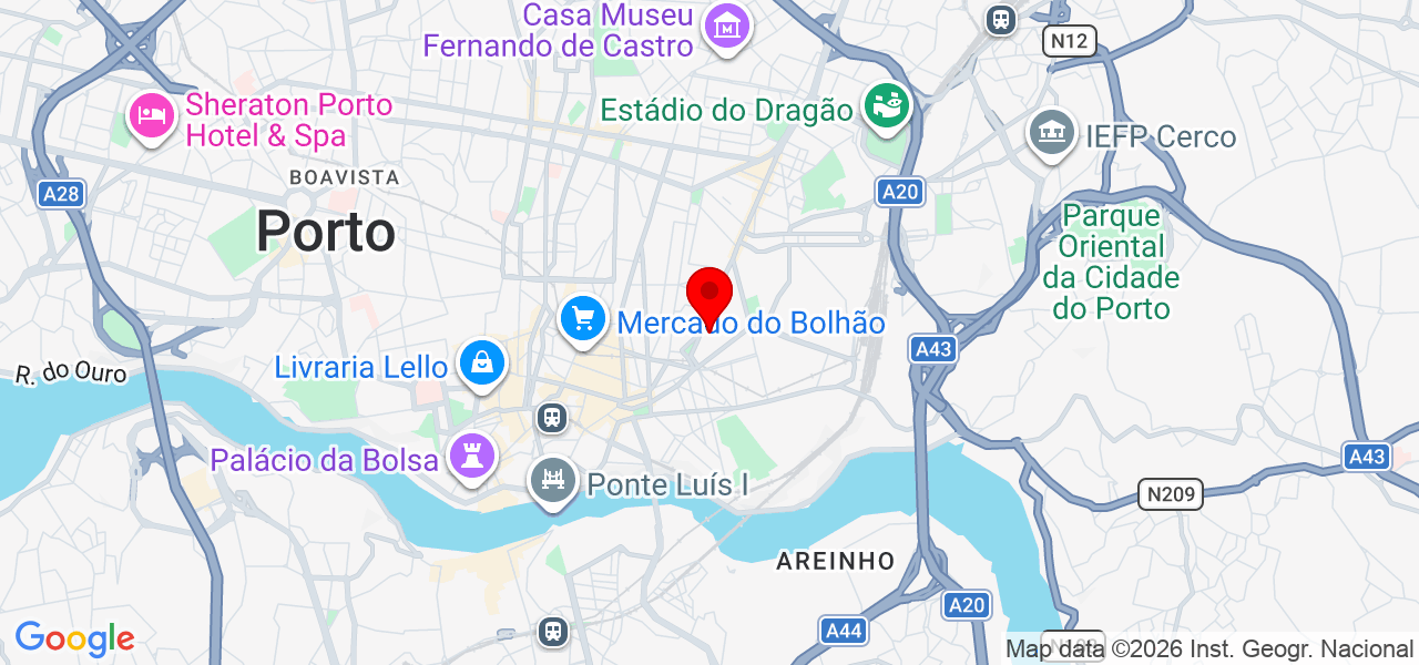 Weleys Barreto - Porto - Porto - Mapa