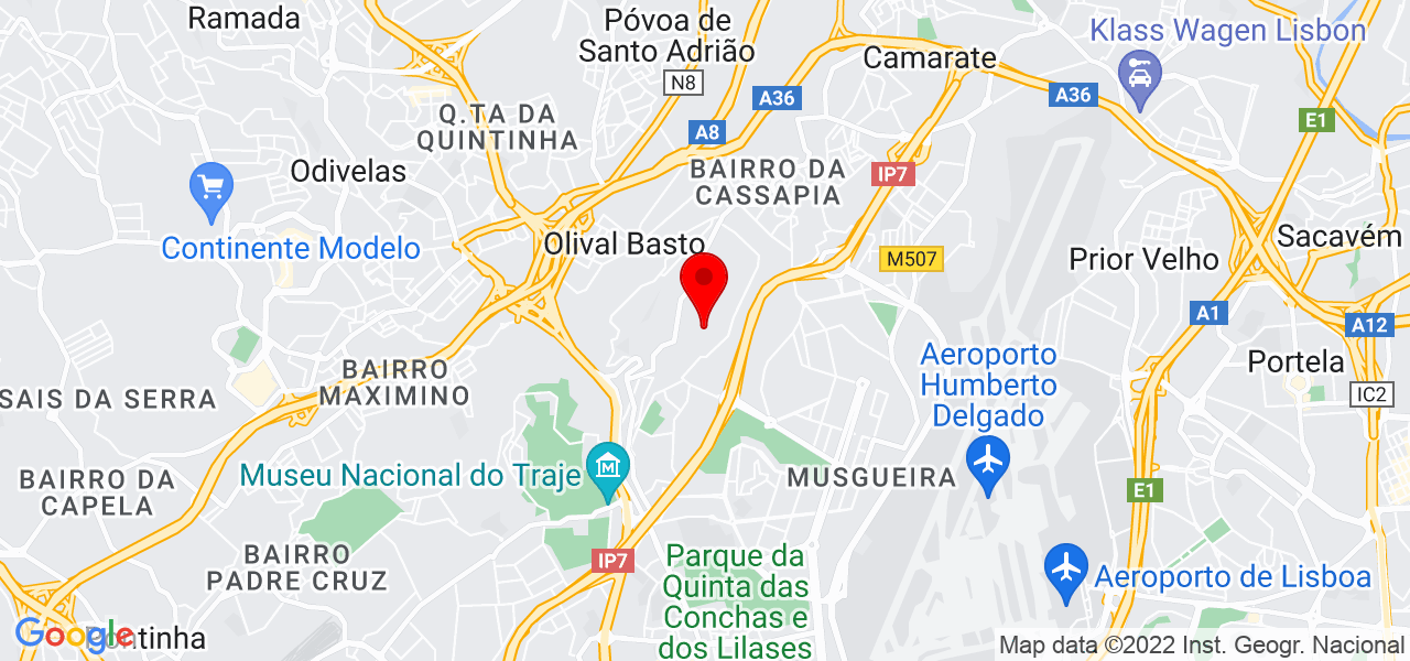 Dulce cravid - Lisboa - Lisboa - Mapa