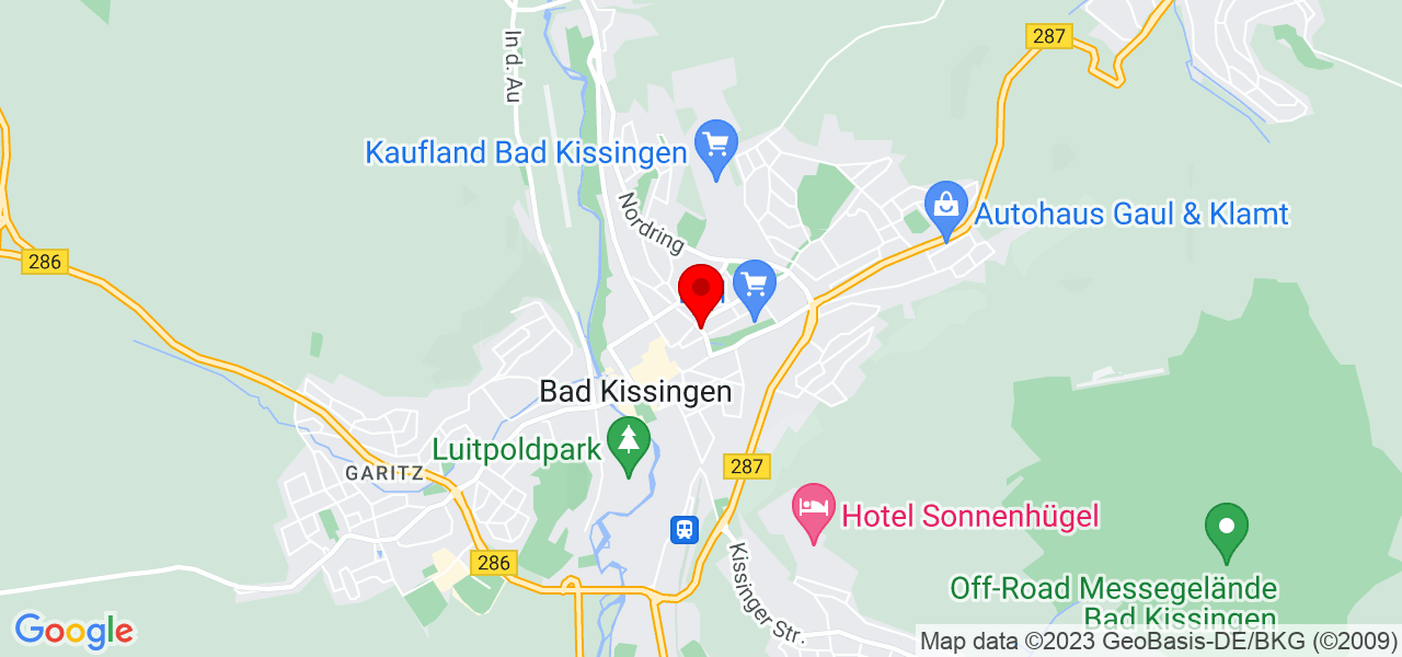 Karina - Bayern - Bad Kissingen - Karte