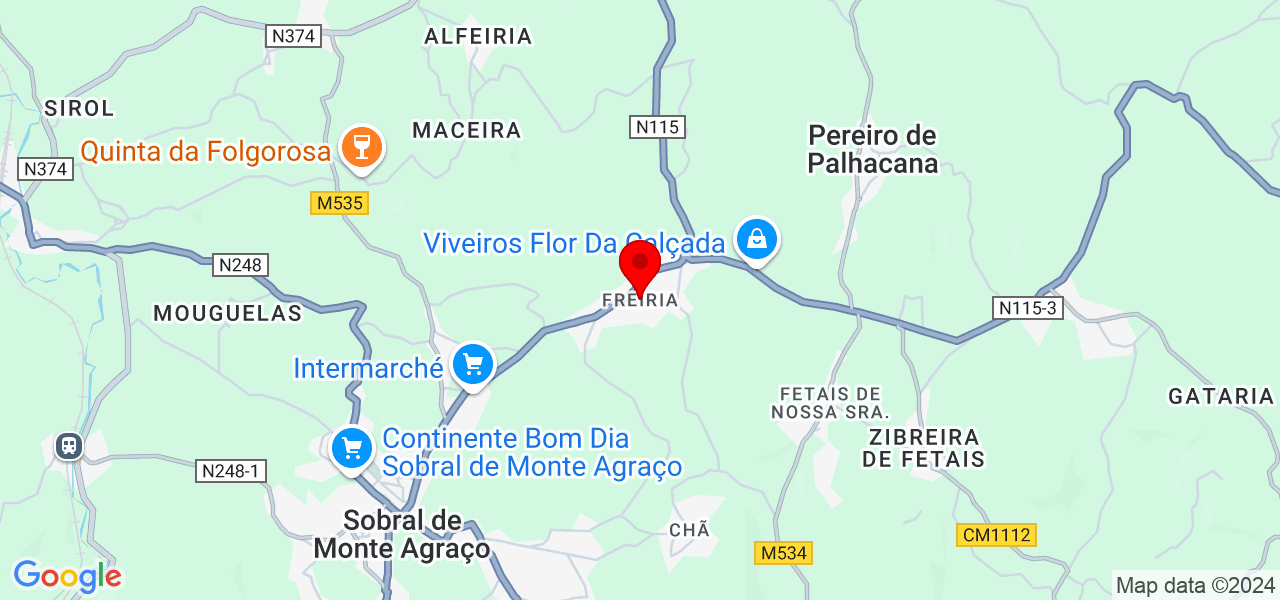RigorClima - Lisboa - Sobral de Monte Agraço - Map