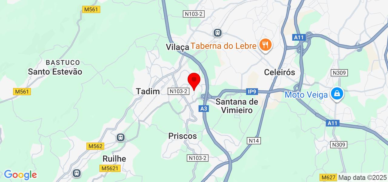 Barbosa e Valença - Braga - Braga - Karte