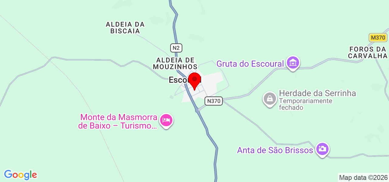 Francisco Pires - Évora - Montemor-o-Novo - Map