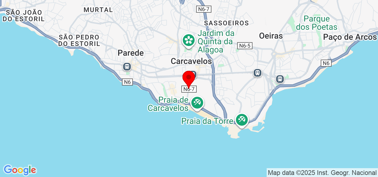 Joana Portas - Lisboa - Cascais - Mapa