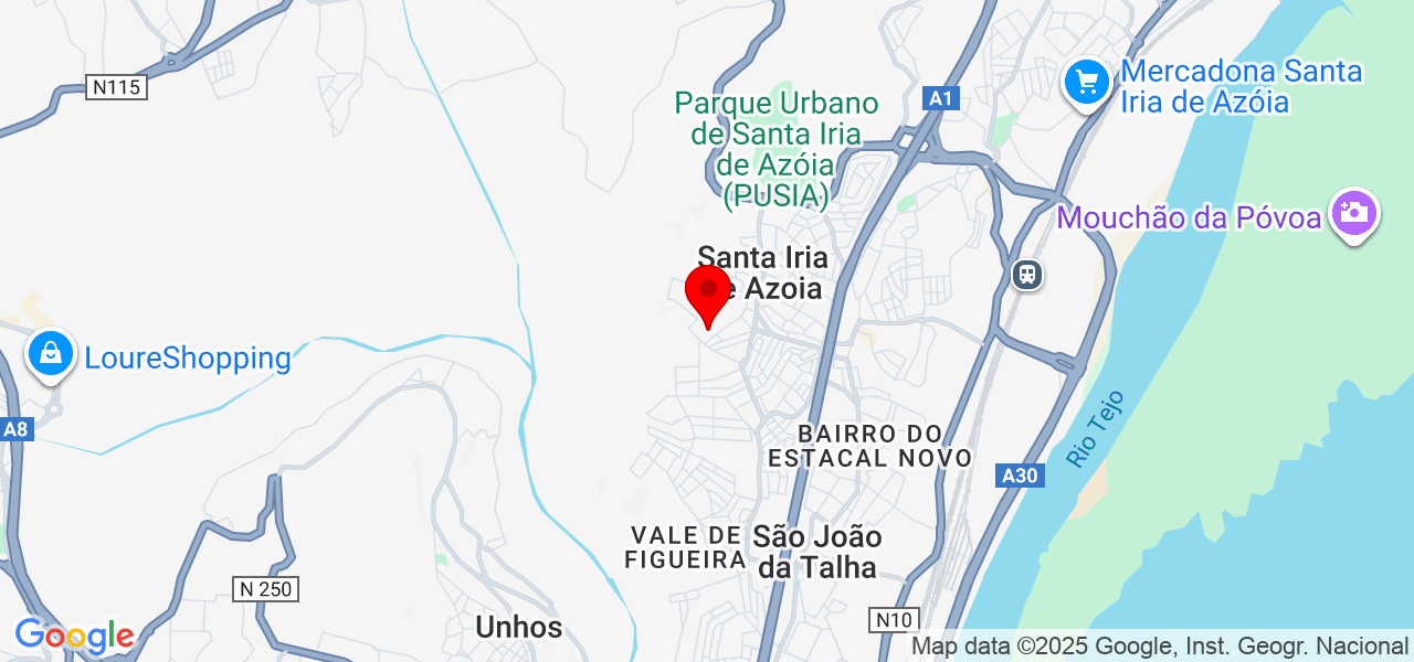 Daniel Pardal - Lisboa - Loures - Mapa