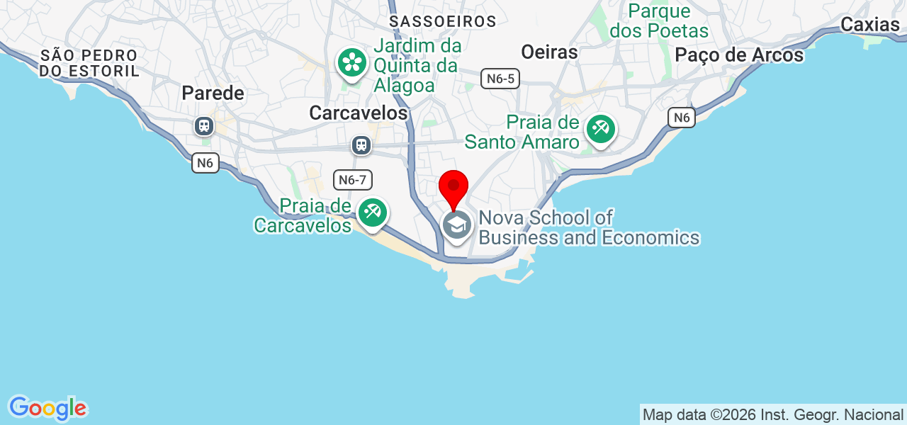 Frederico Zezola - Lisboa - Cascais - Map