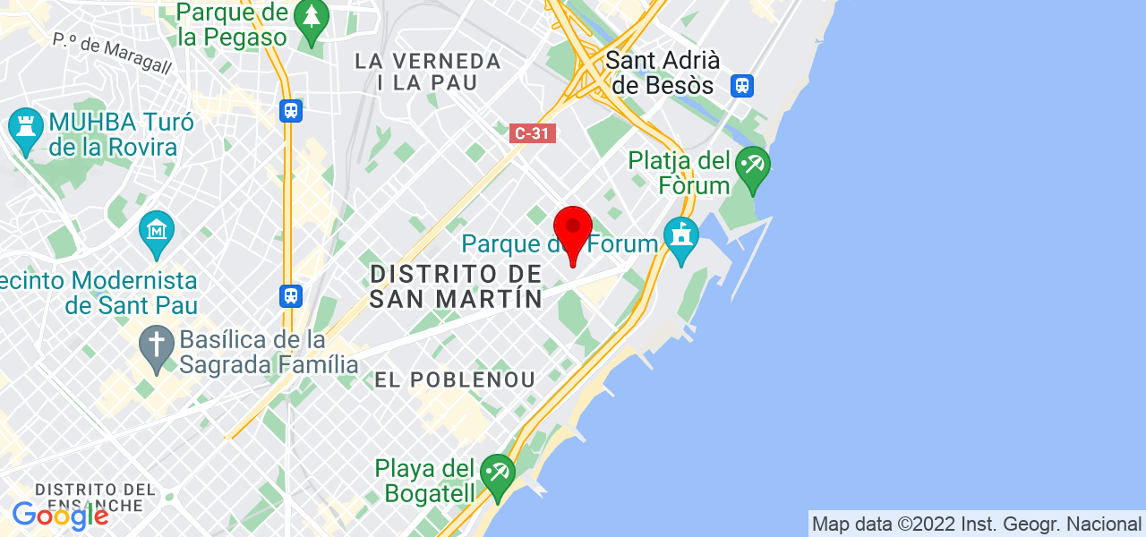 Irene - Cataluña - Barcelona - Mapa