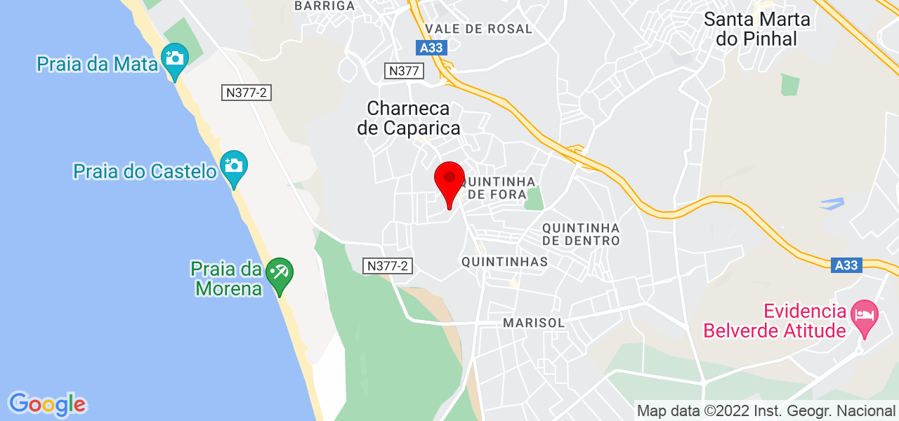 Auxílio saúde geriatra - Setúbal - Almada - Map