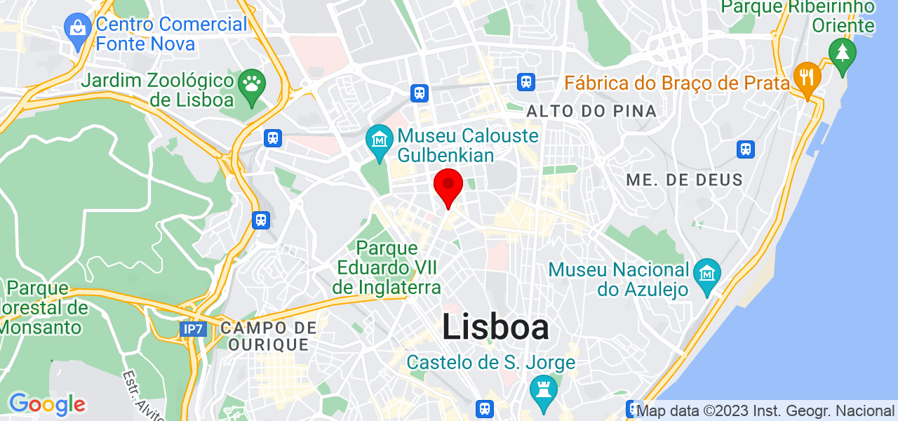 Daniel Mira Psicologia - Lisboa - Lisboa - Mapa