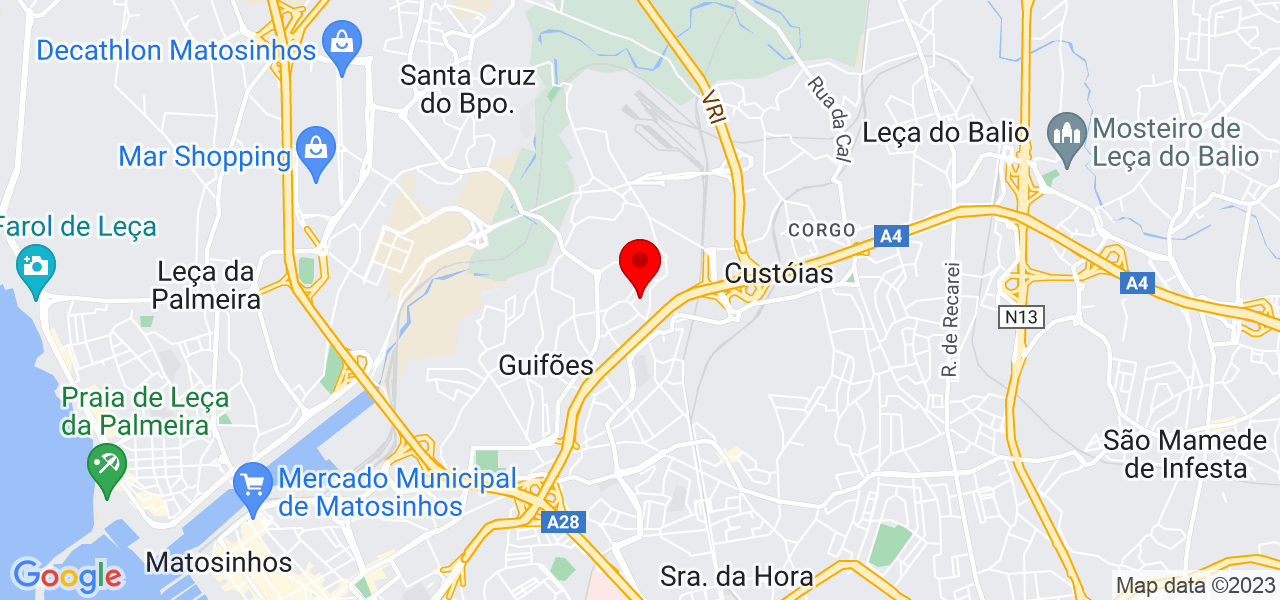 Marta Soares - Porto - Matosinhos - Mapa