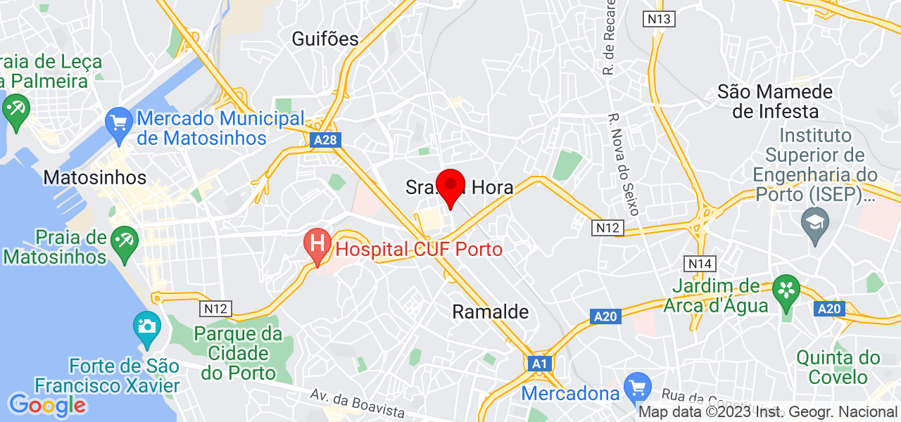 Ana Valeria Costa - Porto - Matosinhos - Mapa