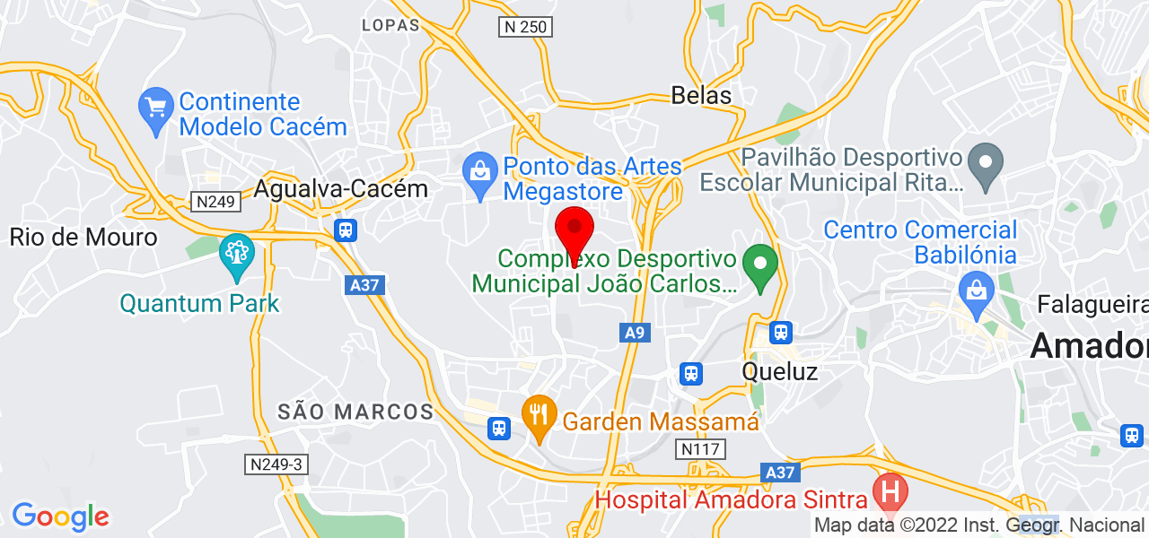 Joana - Lisboa - Sintra - Mapa