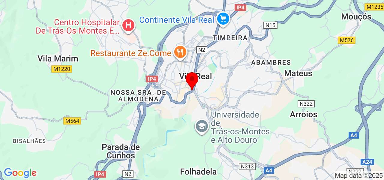 Filipa - Vila Real - Vila Real - Map