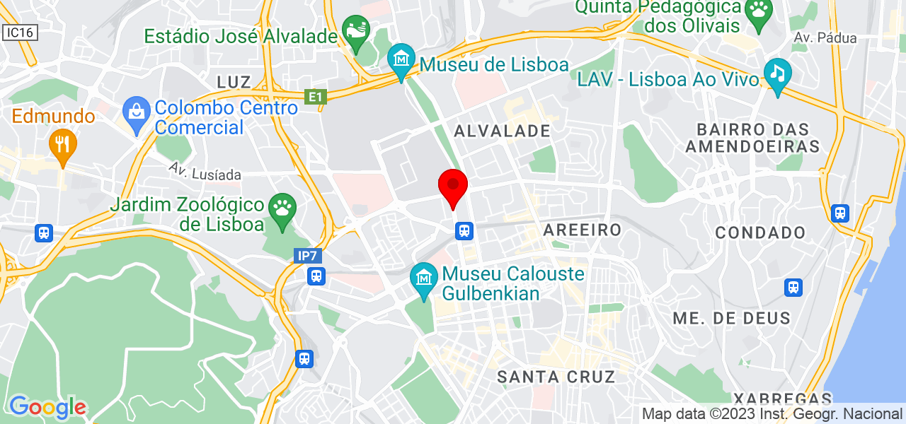 Felipe Matos - Lisboa - Lisboa - Mapa