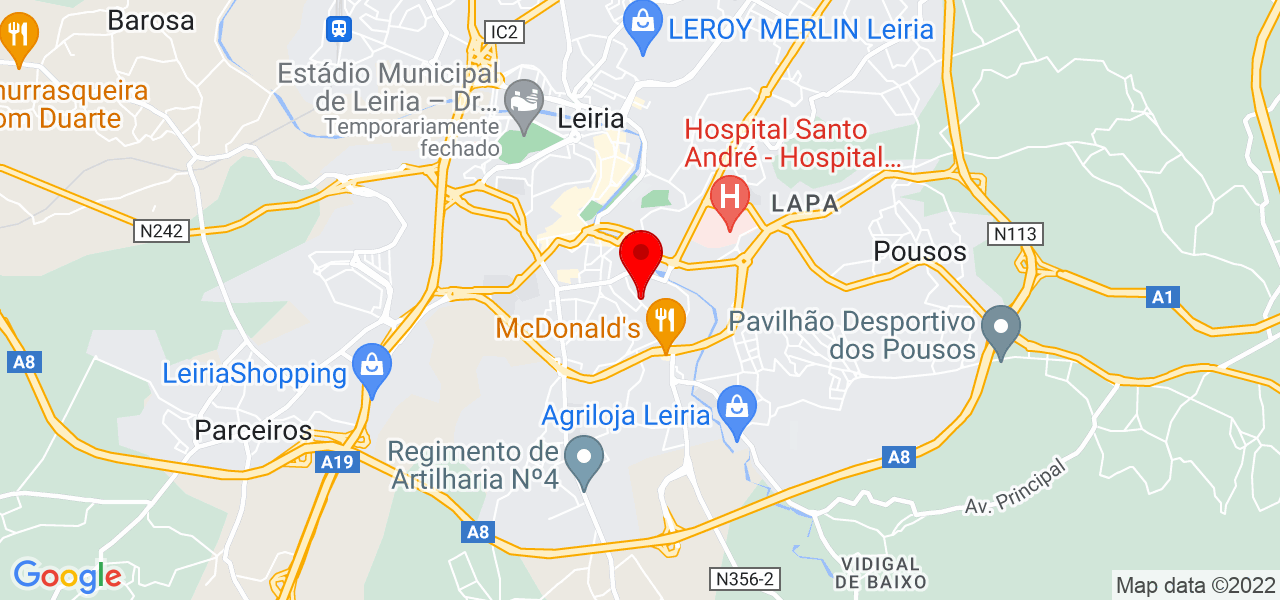 Renan Martins - Leiria - Leiria - Mapa