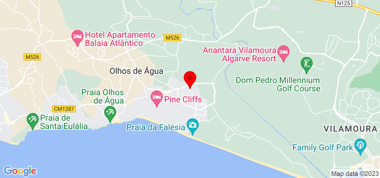 Animadora s&oacute;cio cultural, jardim de inf&acirc;ncia - Faro - Albufeira - Mapa