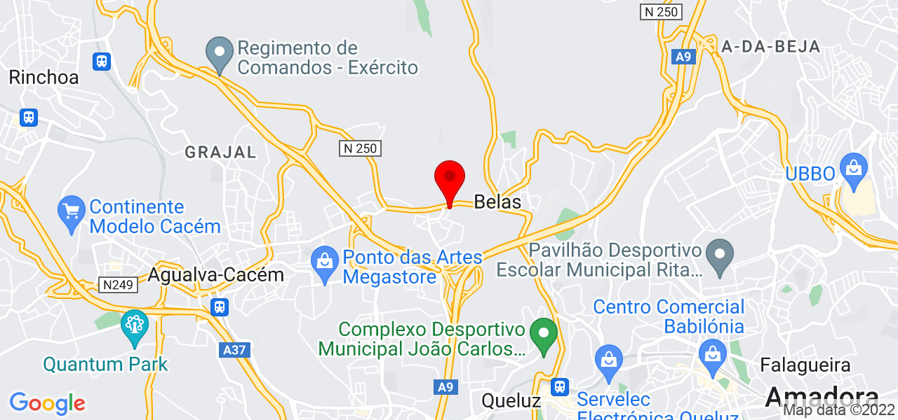 Susana Dogs 🐶🐶 - Lisboa - Sintra - Mapa