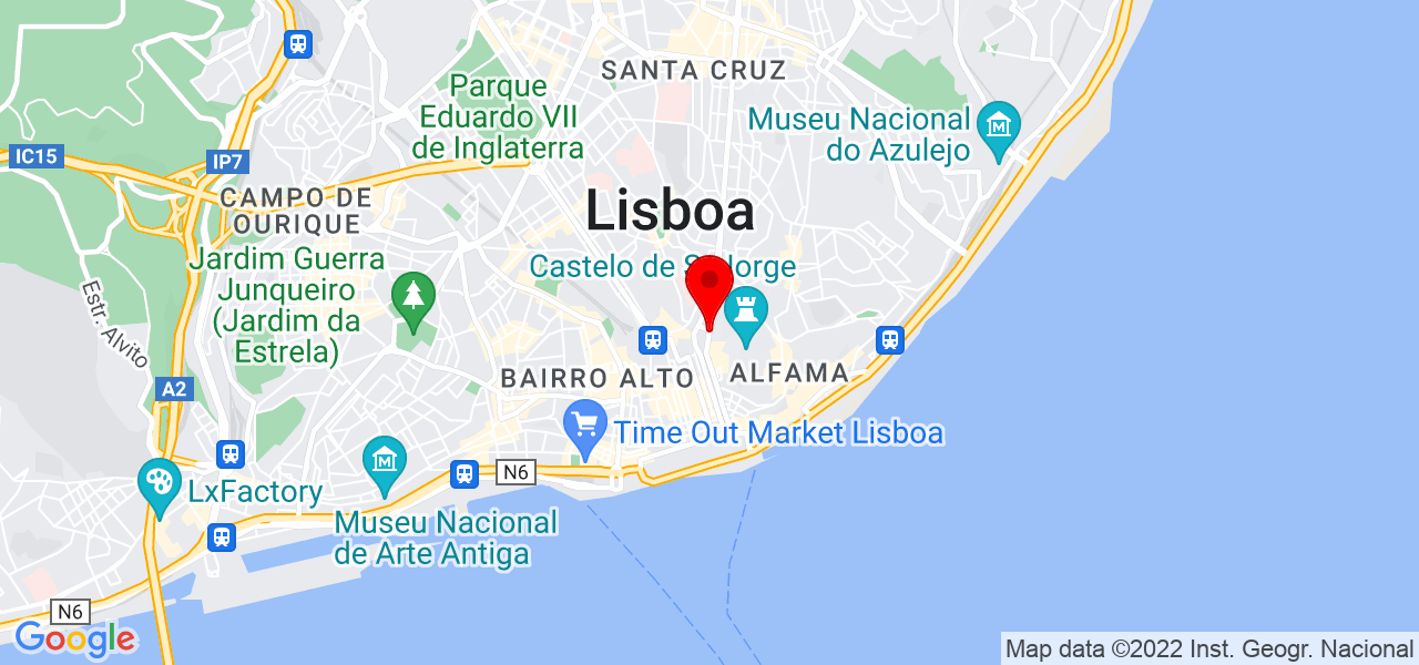 Jo&atilde;o Marcos Rita - Lisboa - Lisboa - Mapa