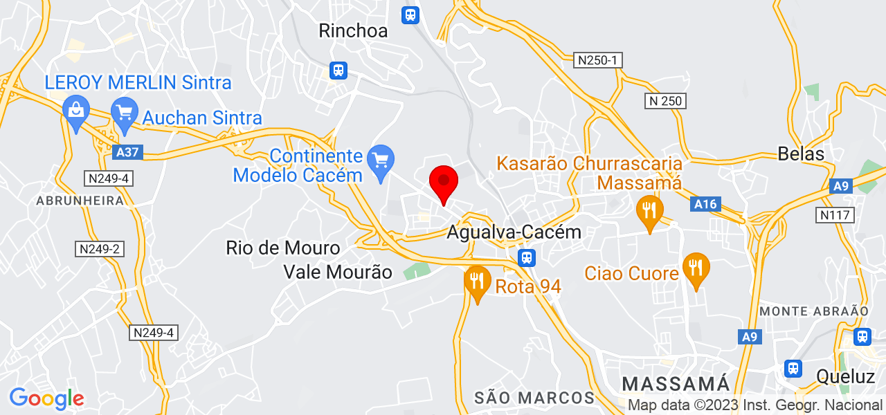 Dionisio Louren&ccedil;o - Lisboa - Sintra - Mapa