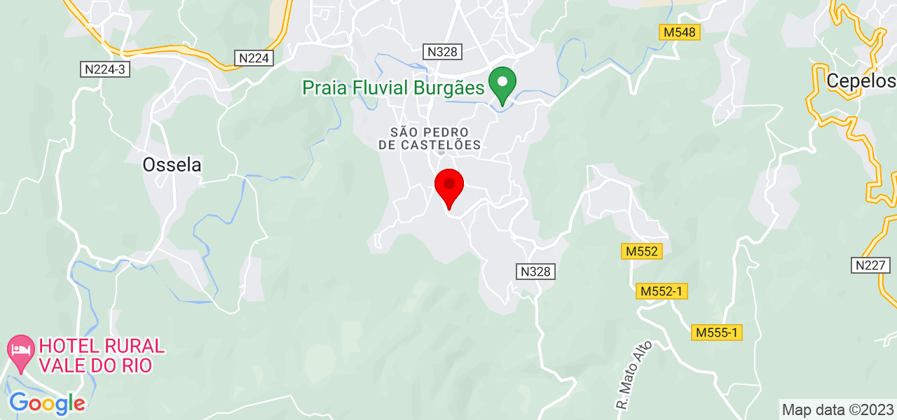 Paula Dias - Aveiro - Vale de Cambra - Mapa