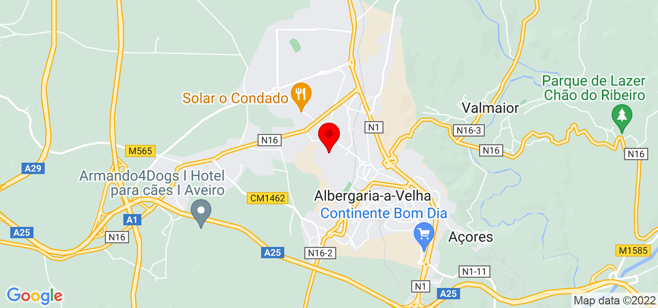 Bruno Moreira - Aveiro - Albergaria-a-Velha - Mapa