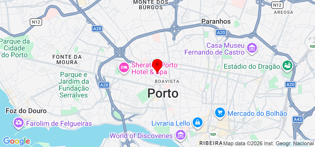 Joana Mendes - Porto - Porto - Mapa