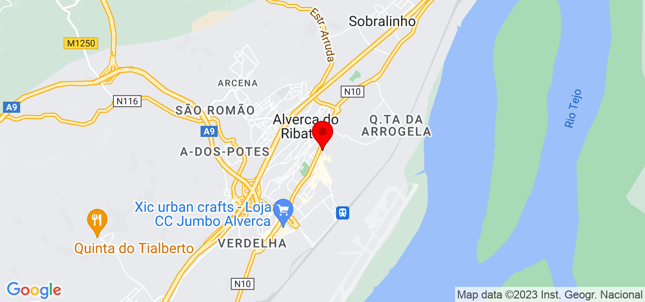 Distintolar, Unipessoal Lda - Lisboa - Vila Franca de Xira - Mapa