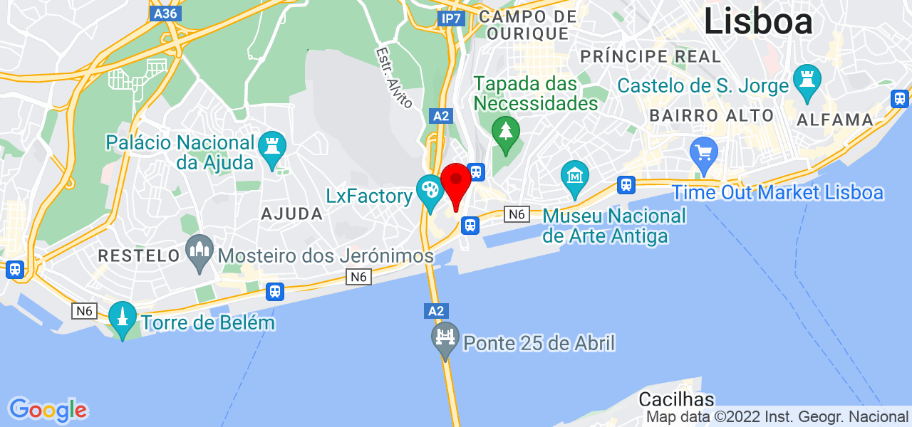 Florence Oliveira - Lisboa - Lisboa - Mapa