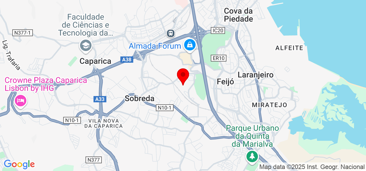 Grupoudk/remodelaçao - Setúbal - Almada - Mapa