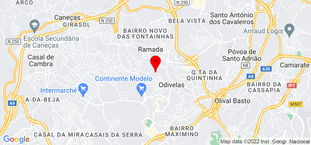 O Carlos da Drogaria - Lisboa - Odivelas - Mapa