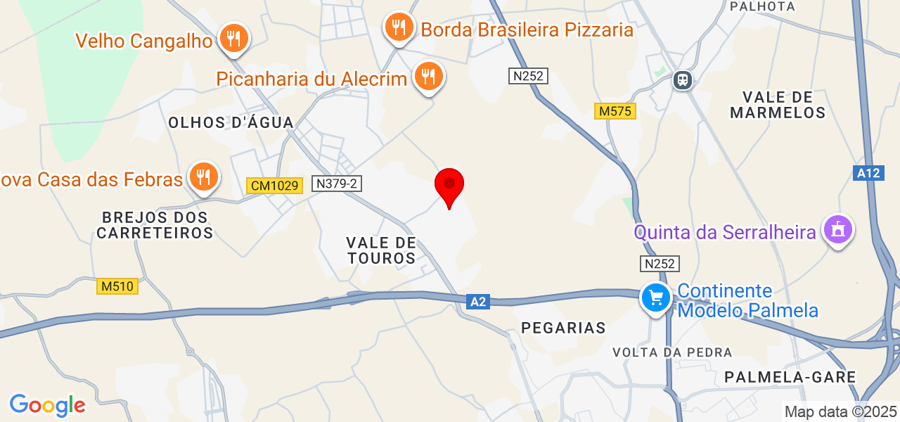 João Júnior - Setúbal - Palmela - Mapa