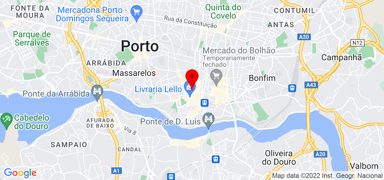 Horas de Qualidade Unipessoal lda - Porto - Porto - Mapa