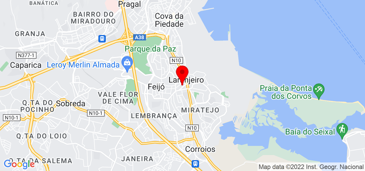 Luis Fernandes - Setúbal - Almada - Carte