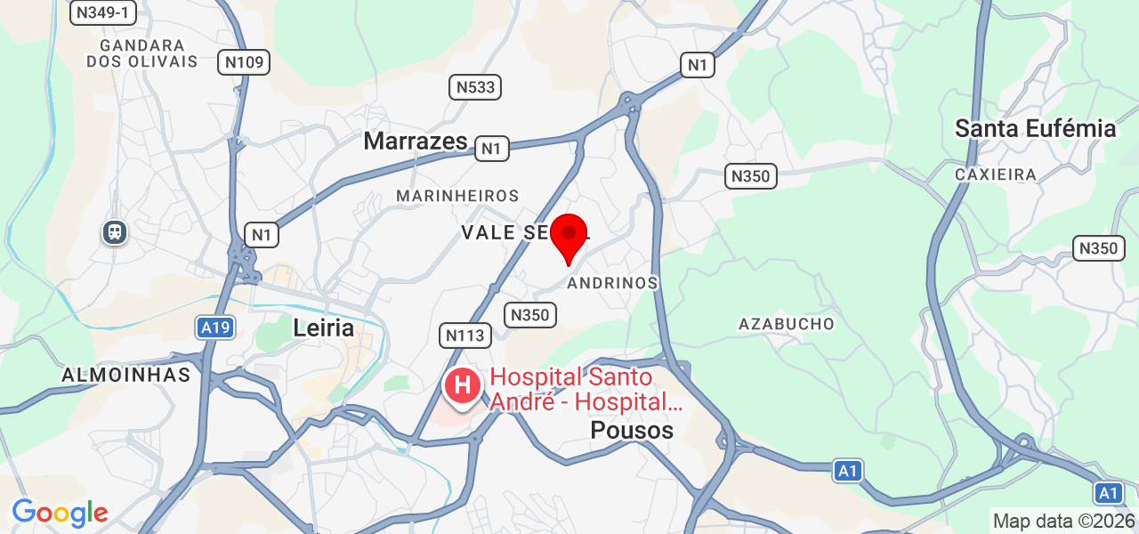 Thaneya - Leiria - Leiria - Mapa